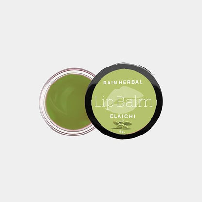 Rain Herbal Lip Balm, Natural Elaichi and Beetroot Tinted, Nourishing with Ghee and Shea Butter, 5g, Pack of 2