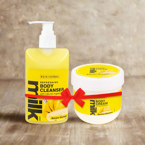 Banana Shanana | COMBO of Body Cleanser & Cream