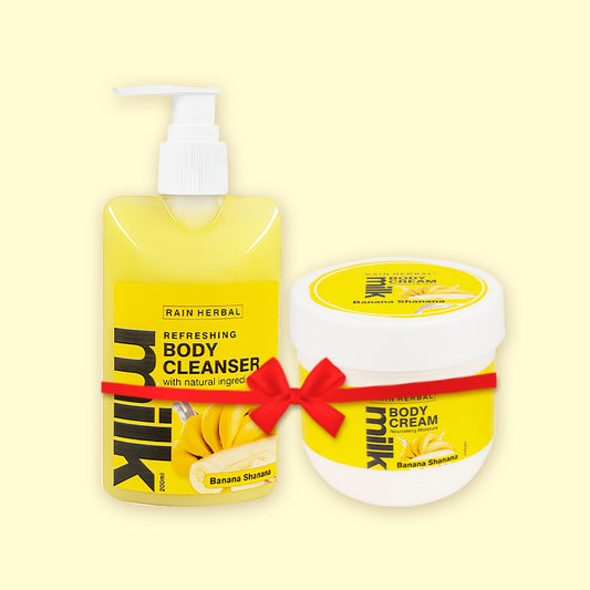 Banana Shanana | COMBO of Body Cleanser & Cream