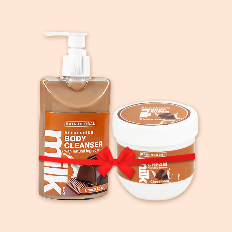 Choco Loco Milk  | COMBO of Body Cleanser & Cream