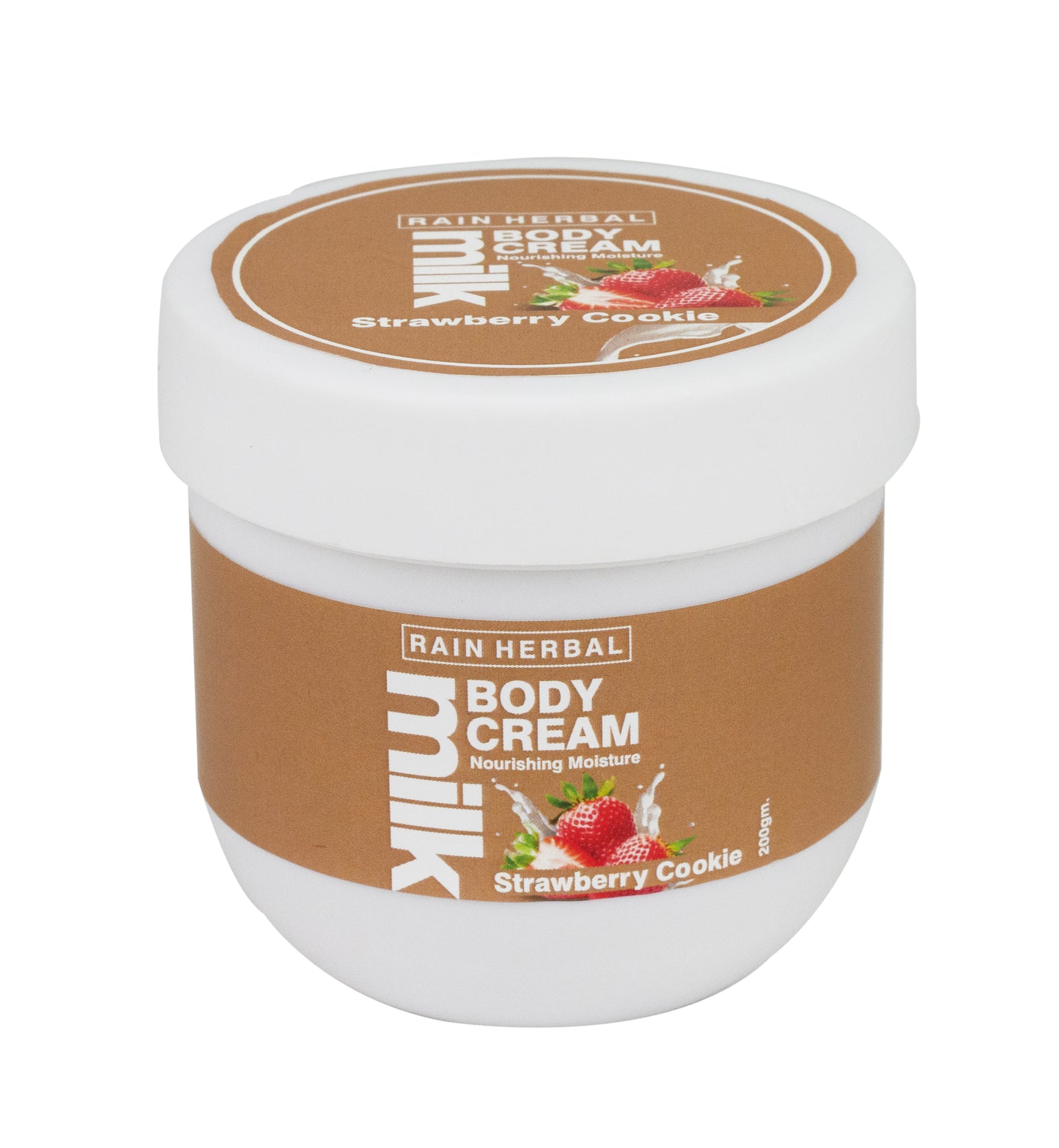 Rain Herbal Strawberry Cookie Body Cream | 200gm