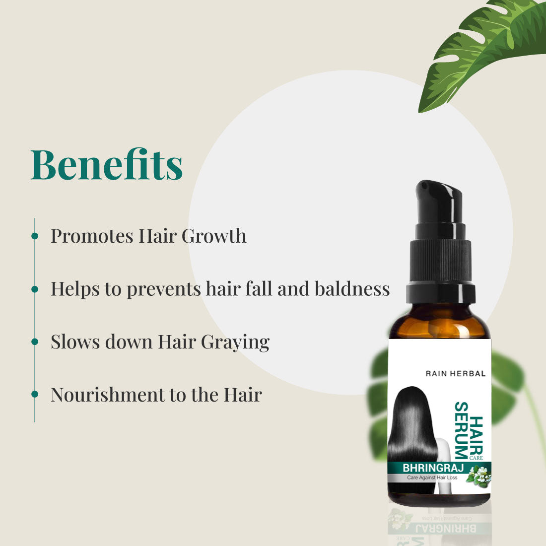 Bhringraj Hair Serum | Preventing Hair Loss | 30ml