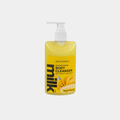 Banana Shanana milk body cleanser