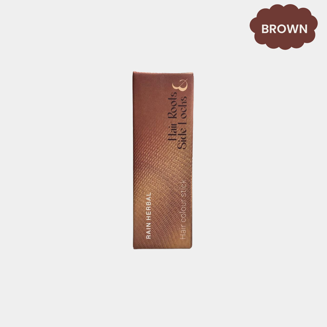 Hair Color Stick for Root Touch up and Side Locks | Brown