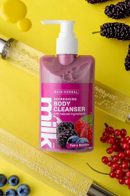 Fairy Berries Milk | COMBO of Body Cleanser & Cream