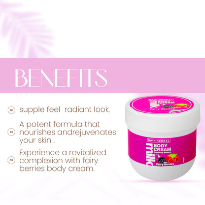 Rain Herbal Fairy Berries Body Cream| 200gm