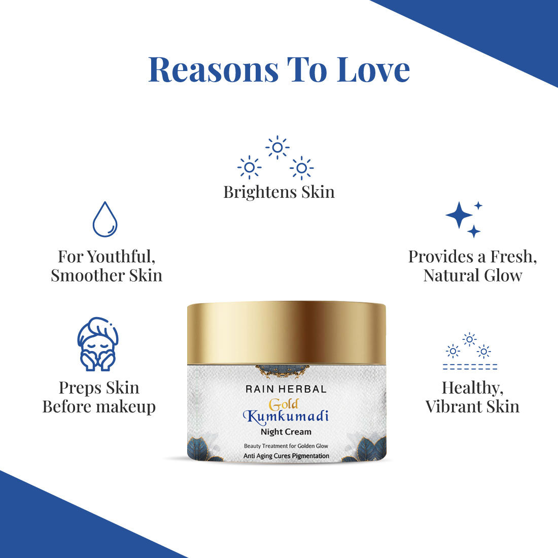 Kumkumadi Night Cream Beauty Treatment for Golden Glow | 100gm