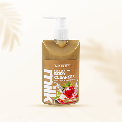 Strawberry Cookie milk body cleanser