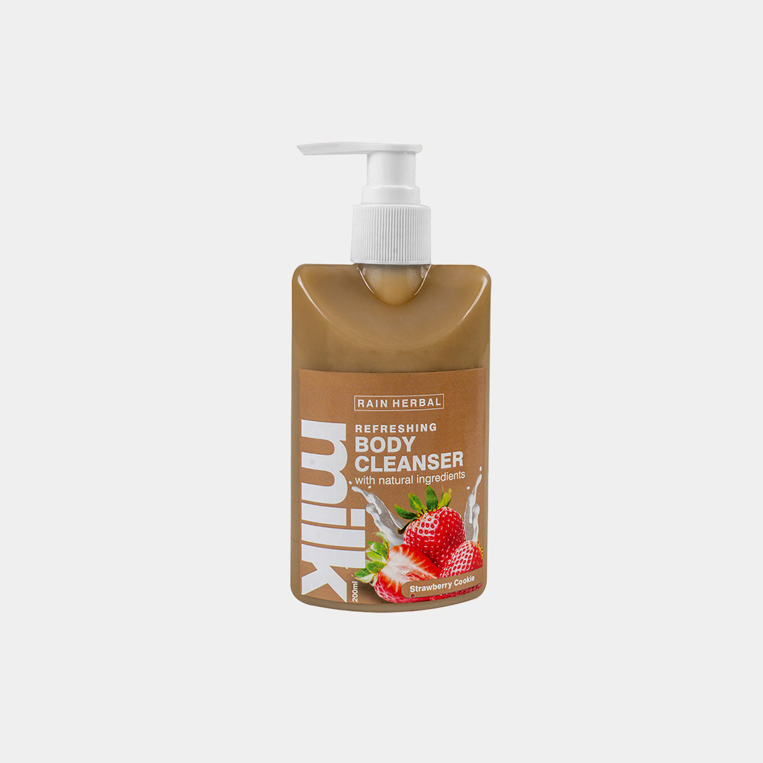 Strawberry Cookie milk body cleanser