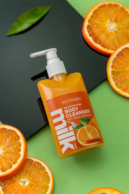 Tangy Orange Milk  | COMBO of Body Cleanser & Cream